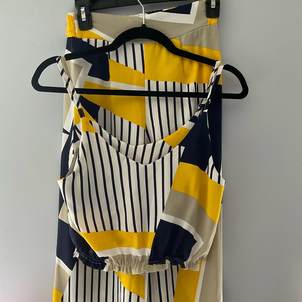 Two piece top and pant set